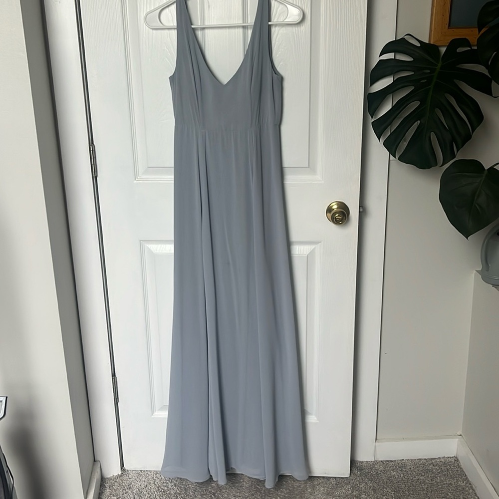 Show me your MuMu Bridesmaid dresses- STEEL BLUE